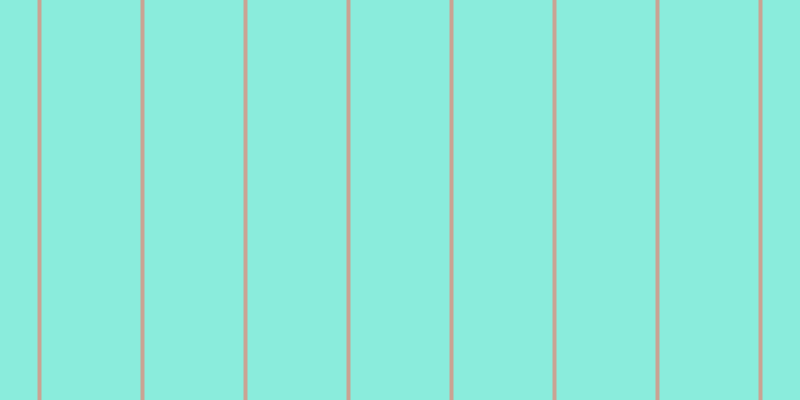 #16dcbb (50%), #caa393 vertical lines, four pixels wide, ninety-nine pixels apart