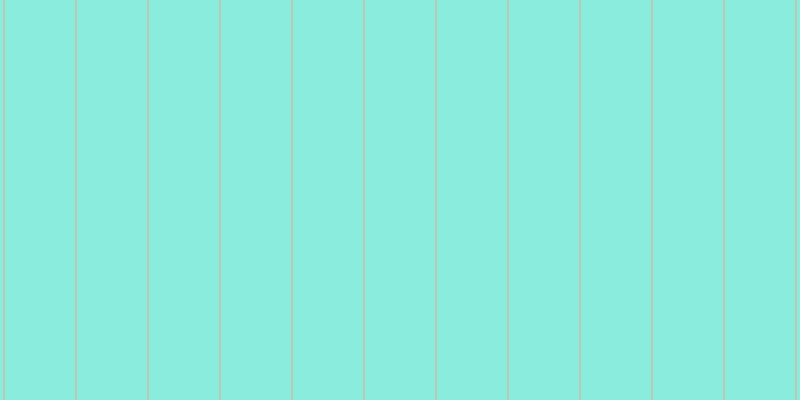 #16dcbb (50%), #eba393 vertical lines, one pixels wide, seventy-one pixels apart