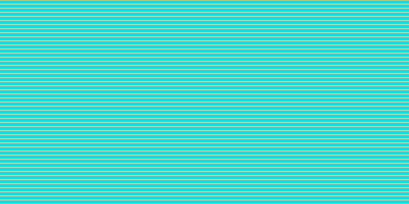 #16dcdc, #dbd393 horizontal lines, two pixels wide, six pixels apart