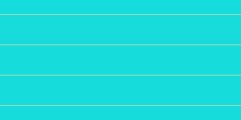 #16dcdc, #fcd393 horizontal lines, two pixels wide, ninety-nine pixels apart