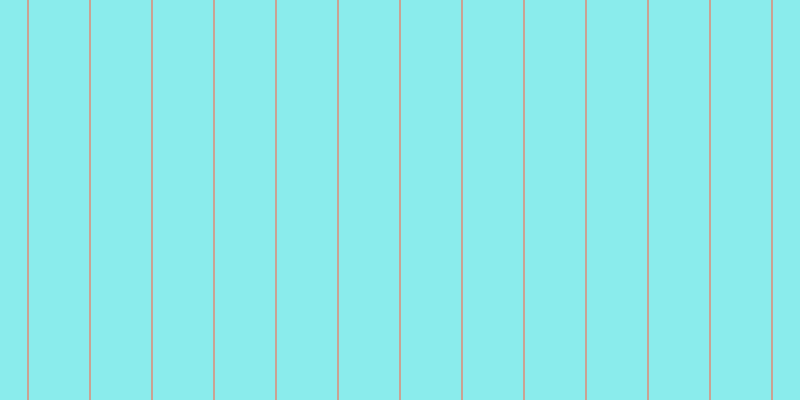 #16dcdc (50%), #caa393 vertical lines, two pixels wide, sixty pixels apart