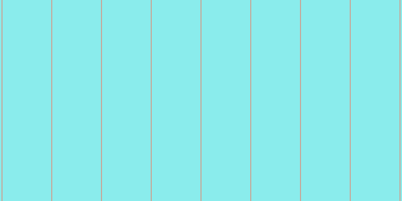 #16dcdc (50%), #caa393 vertical lines, two pixels wide, ninety-seven pixels apart
