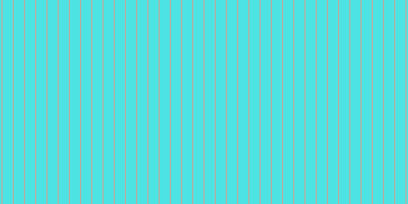 #16dcdc (75%), #caa393 vertical lines, two pixels wide, twenty pixels apart