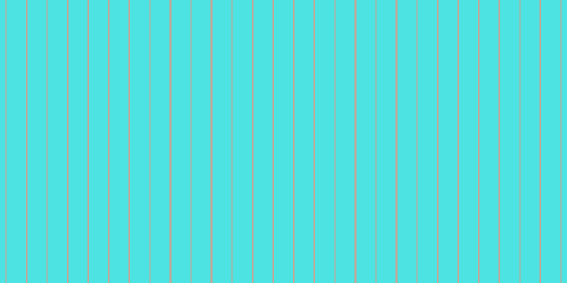 #16dcdc (75%), #caa393 vertical lines, two pixels wide, twenty-seven pixels apart