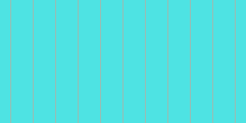 #16dcdc (75%), #caa393 vertical lines, two pixels wide, seventy-one pixels apart