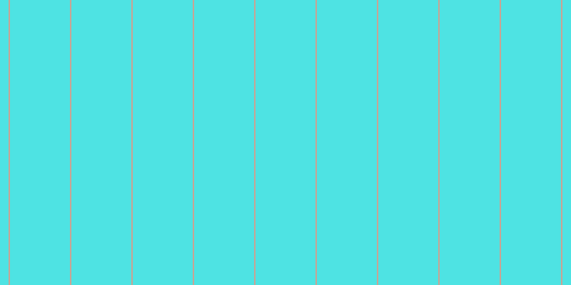#16dcdc (75%), #caa393 vertical lines, two pixels wide, eighty-four pixels apart