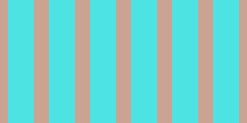 #16dcdc (75%), #caa393 vertical lines, forty-nine pixels wide, eighty-four pixels apart