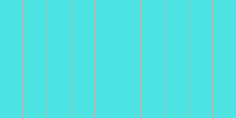 #16dcdc (75%), #eba393 vertical lines, two pixels wide, seventy-eight pixels apart