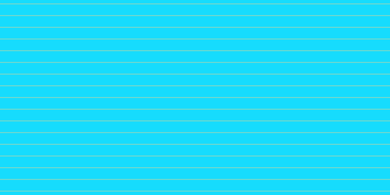 #16dcfd, #dbd393 horizontal lines, one pixels wide, twenty-three pixels apart