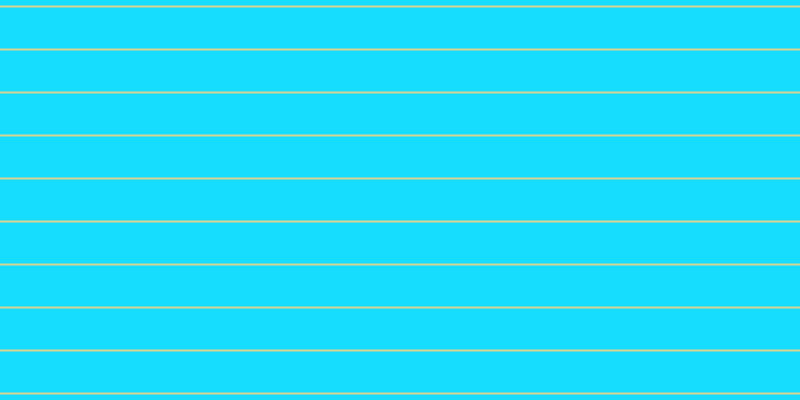 #16dcfd, #dbd393 horizontal lines, two pixels wide, forty-one pixels apart