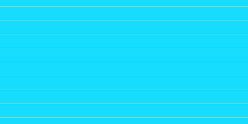 #16dcfd, #dbd393 horizontal lines, two pixels wide, forty-three pixels apart