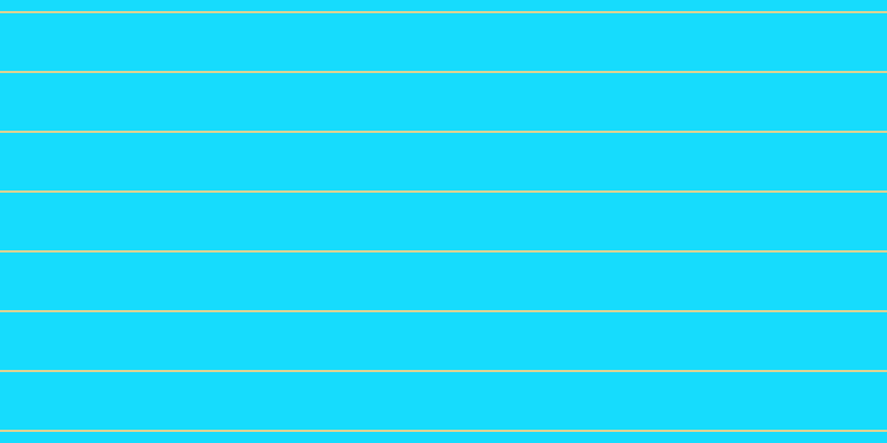 #16dcfd, #dbd393 horizontal lines, two pixels wide, fifty-two pixels apart