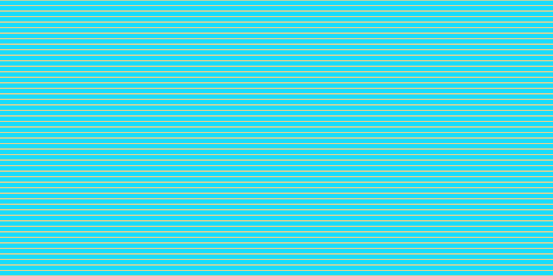 #16dcfd, #dbd393 horizontal lines, two pixels wide, six pixels apart
