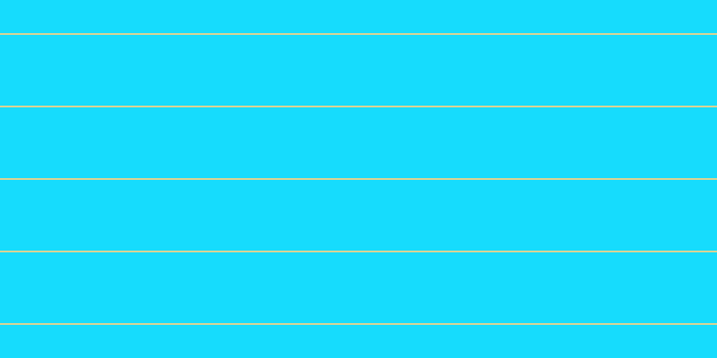 #16dcfd, #dbd393 horizontal lines, two pixels wide, seventy-nine pixels apart
