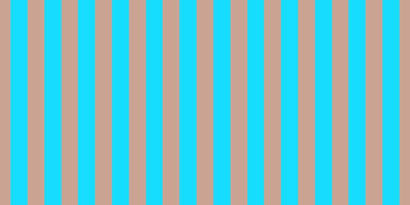 #16dcfd, #caa393 vertical lines, thirty-three pixels wide, thirty-three pixels apart