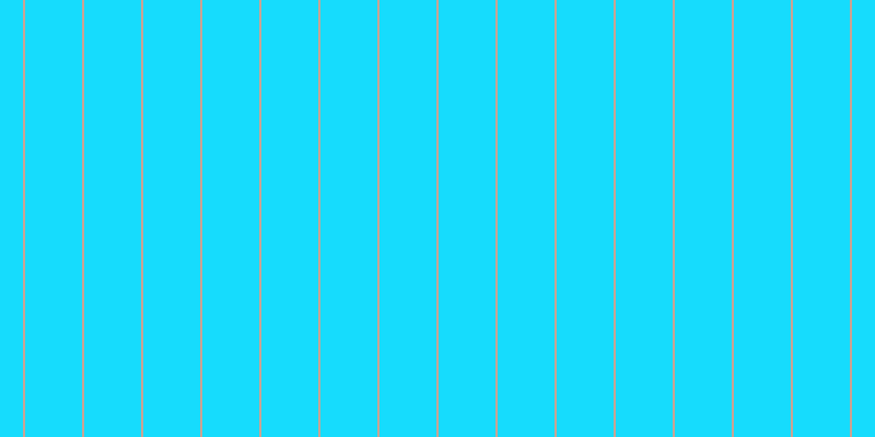 #16dcfd, #caa393 vertical lines, two pixels wide, fifty-two pixels apart