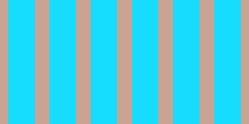 #16dcfd, #caa393 vertical lines, forty-six pixels wide, eighty-six pixels apart