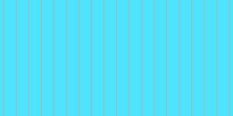 #16dcfd (75%), #caa393 vertical lines, two pixels wide, forty-one pixels apart