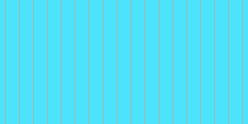#16dcfd (75%), #caa393 vertical lines, two pixels wide, forty-three pixels apart