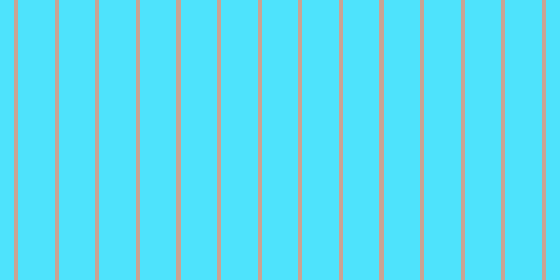 #16dcfd (75%), #caa393 vertical lines, six pixels wide, fifty-two pixels apart