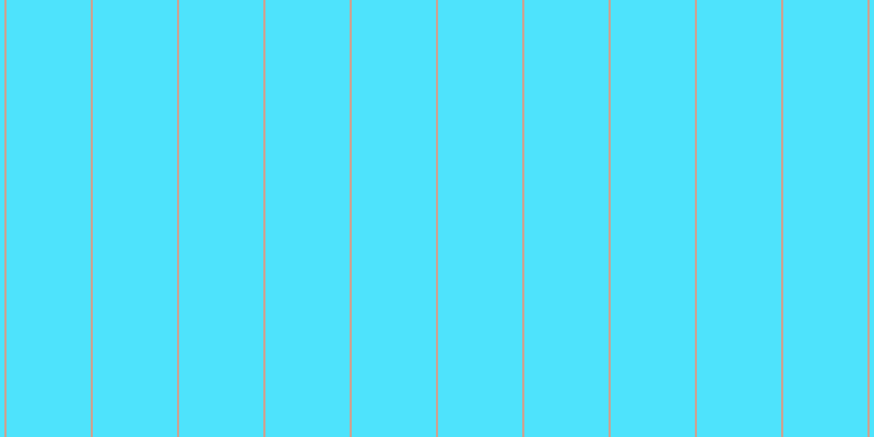 #16dcfd (75%), #caa393 vertical lines, two pixels wide, seventy-seven pixels apart