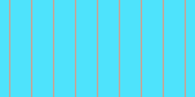 #16dcfd (75%), #caa393 vertical lines, six pixels wide, eighty-four pixels apart