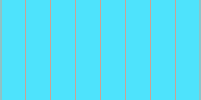 #16dcfd (75%), #caa393 vertical lines, four pixels wide, ninety-five pixels apart