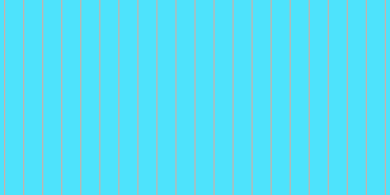 #16dcfd (75%), #eba393 vertical lines, two pixels wide, thirty-seven pixels apart