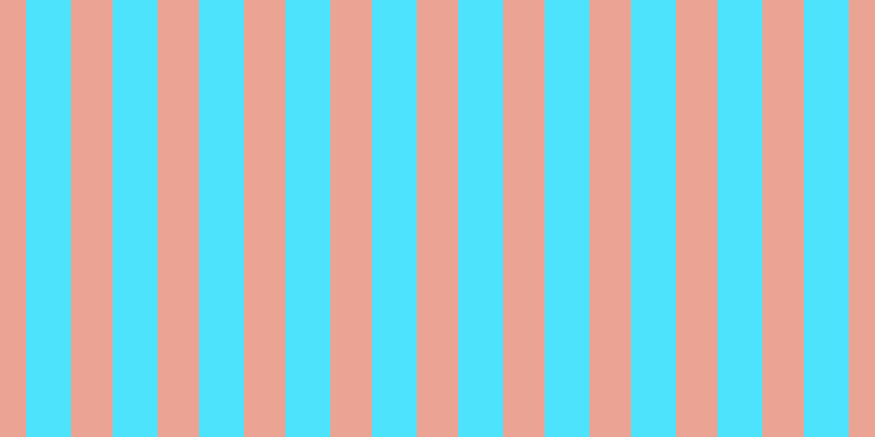 #16dcfd (75%), #eba393 vertical lines, thirty-eight pixels wide, forty-one pixels apart
