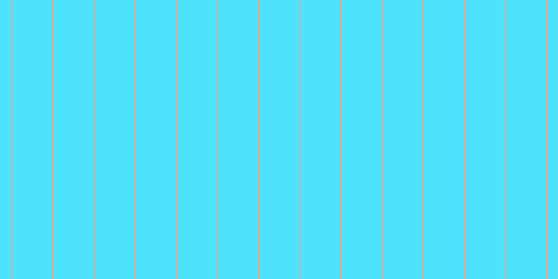 #16dcfd (75%), #eba393 vertical lines, two pixels wide, fifty-seven pixels apart