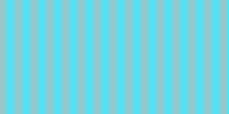 #16dcfd (75%), #eba393 vertical lines, two pixels wide, six pixels apart