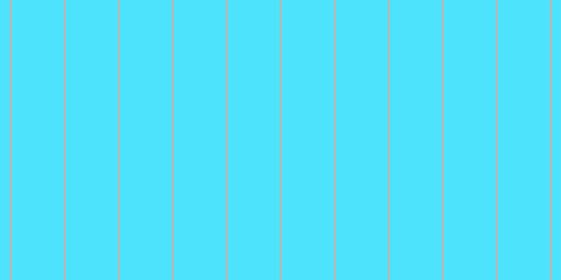 #16dcfd (75%), #eba393 vertical lines, two pixels wide, seventy-five pixels apart