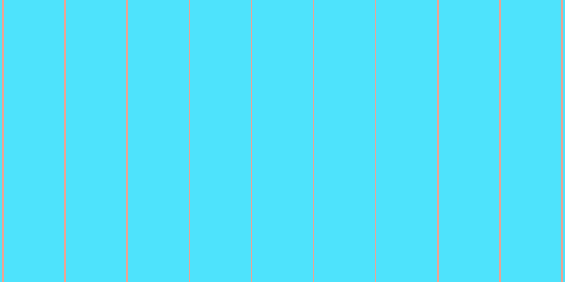 #16dcfd (75%), #eba393 vertical lines, two pixels wide, eighty-six pixels apart