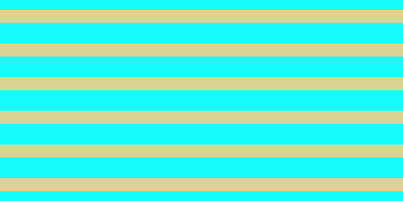 #16fdfd, #dbd393 horizontal lines, twenty-six pixels wide, forty-one pixels apart