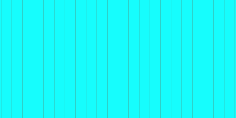 #16fdfd, #46a393 vertical lines, one pixels wide, thirty-five pixels apart