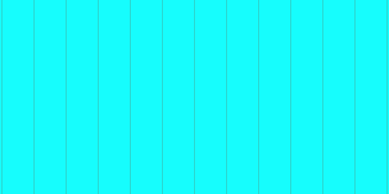 #16fdfd, #46a393 vertical lines, one pixels wide, sixty-five pixels apart