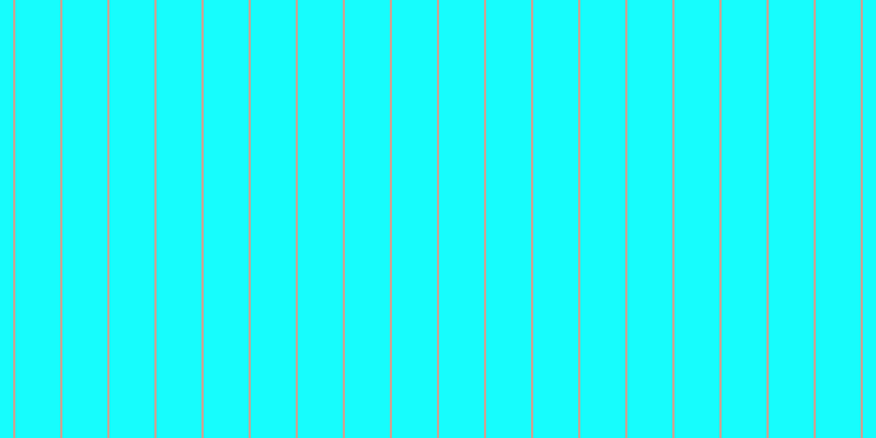 #16fdfd, #caa393 vertical lines, two pixels wide, forty-one pixels apart