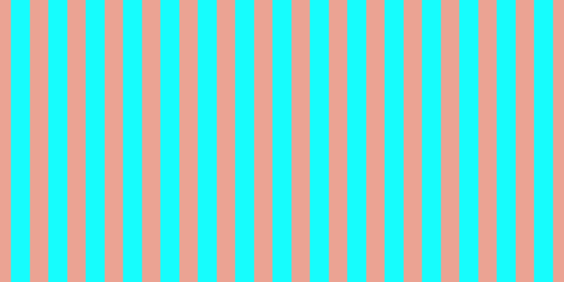 #16fdfd, #eba393 vertical lines, twenty-six pixels wide, twenty-seven pixels apart