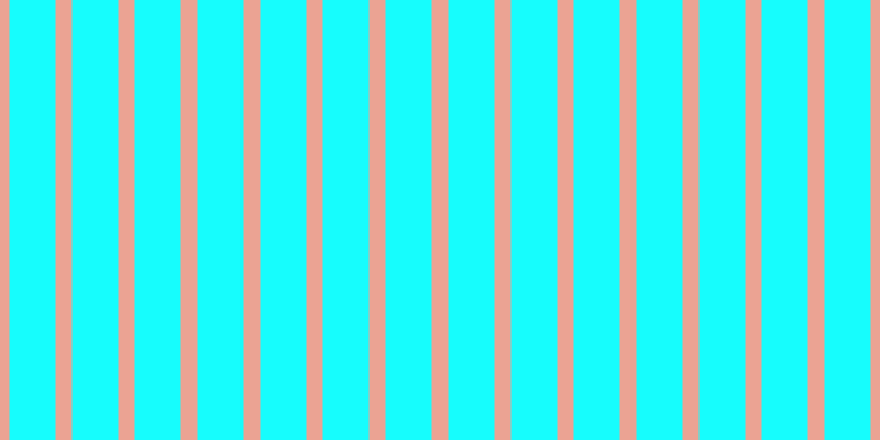 #16fdfd, #eba393 vertical lines, fifteen pixels wide, forty-two pixels apart
