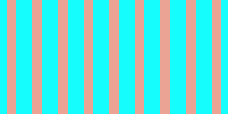 #16fdfd, #eba393 vertical lines, thirty-four pixels wide, fifty-six pixels apart