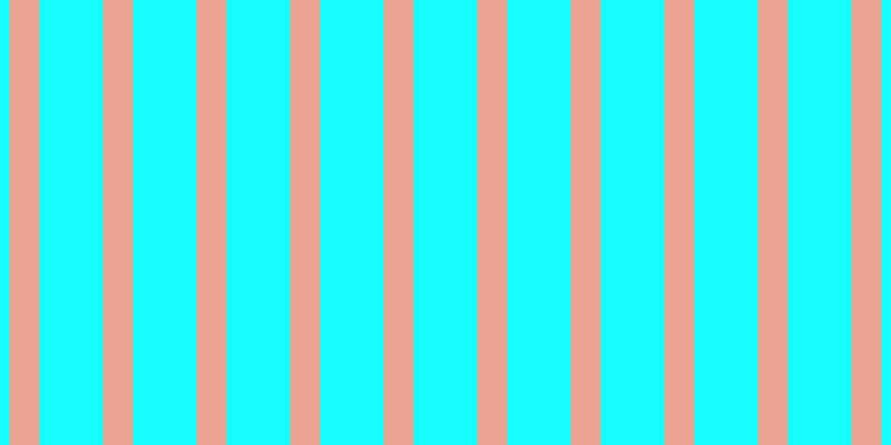 #16fdfd, #eba393 vertical lines, twenty-seven pixels wide, fifty-seven pixels apart