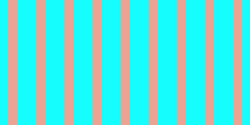 #16fdfd, #eba393 vertical lines, twenty-nine pixels wide, sixty-one pixels apart