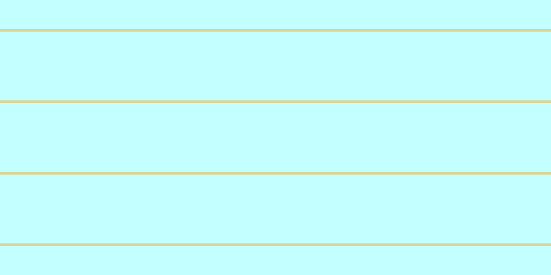 #16fdfd (25%), #dbd393 horizontal lines, four pixels wide, one hundred pixels apart