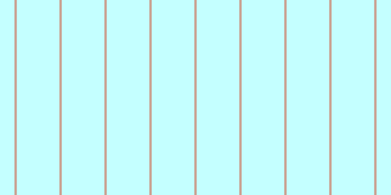 #16fdfd (25%), #caa393 vertical lines, five pixels wide, eighty-seven pixels apart