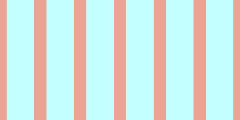 #16fdfd (25%), #eba393 vertical lines, forty-two pixels wide, ninety-one pixels apart