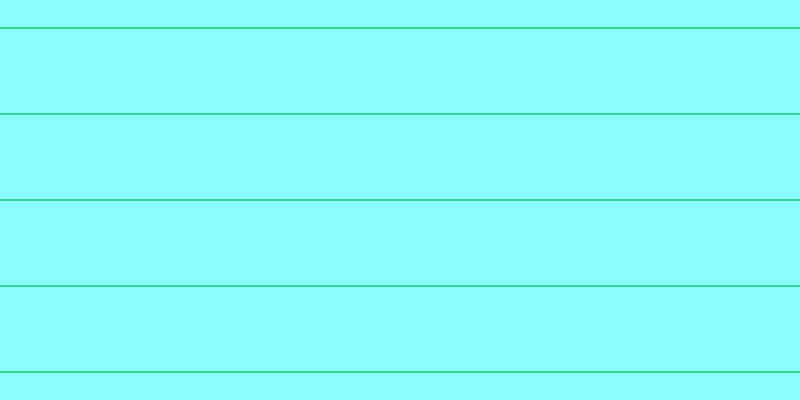 #16fdfd (50%), #36d393 horizontal lines, two pixels wide, eighty-four pixels apart