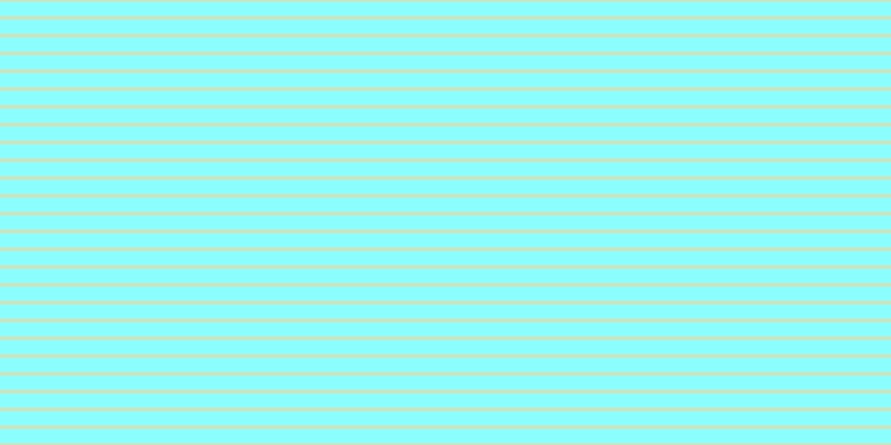#16fdfd (50%), #fcd393 horizontal lines, two pixels wide, fourteen pixels apart