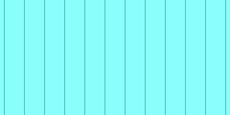 #16fdfd (50%), #25a393 vertical lines, two pixels wide, sixty-eight pixels apart