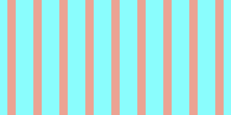 #16fdfd (50%), #eba393 vertical lines, twenty-nine pixels wide, sixty-one pixels apart