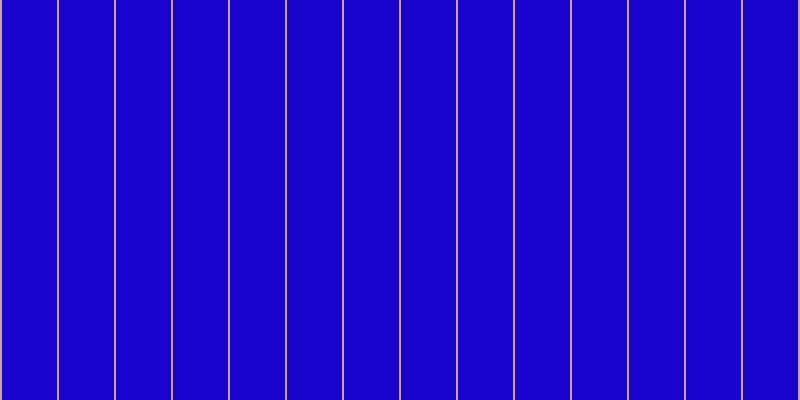 #1804cd, #caa393 vertical lines, two pixels wide, fifty-five pixels apart